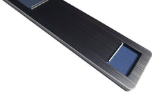 Laden Sie das Bild in den Galerie-Viewer, "BITTE KLOPFEN/BITTE NICHT STÖREN" Metall-Schiebeschild FERRA (schwarz)