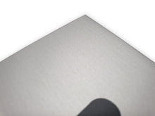 Laden Sie das Bild in den Galerie-Viewer, &quot;WC&quot; Alu-Türschild 16 x 6 cm