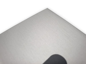 "WC" Alu-Türschild 16 x 6 cm