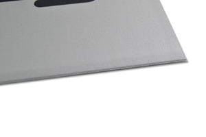 "WC" Alu-Türschild 16 x 6 cm