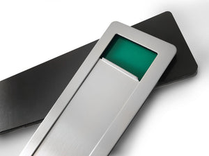 Neutral ohne Text,  Metall-Schiebeschild FERRA