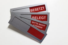Laden Sie das Bild in den Galerie-Viewer, "FREI/BELEGT" Schiebeschild Mini